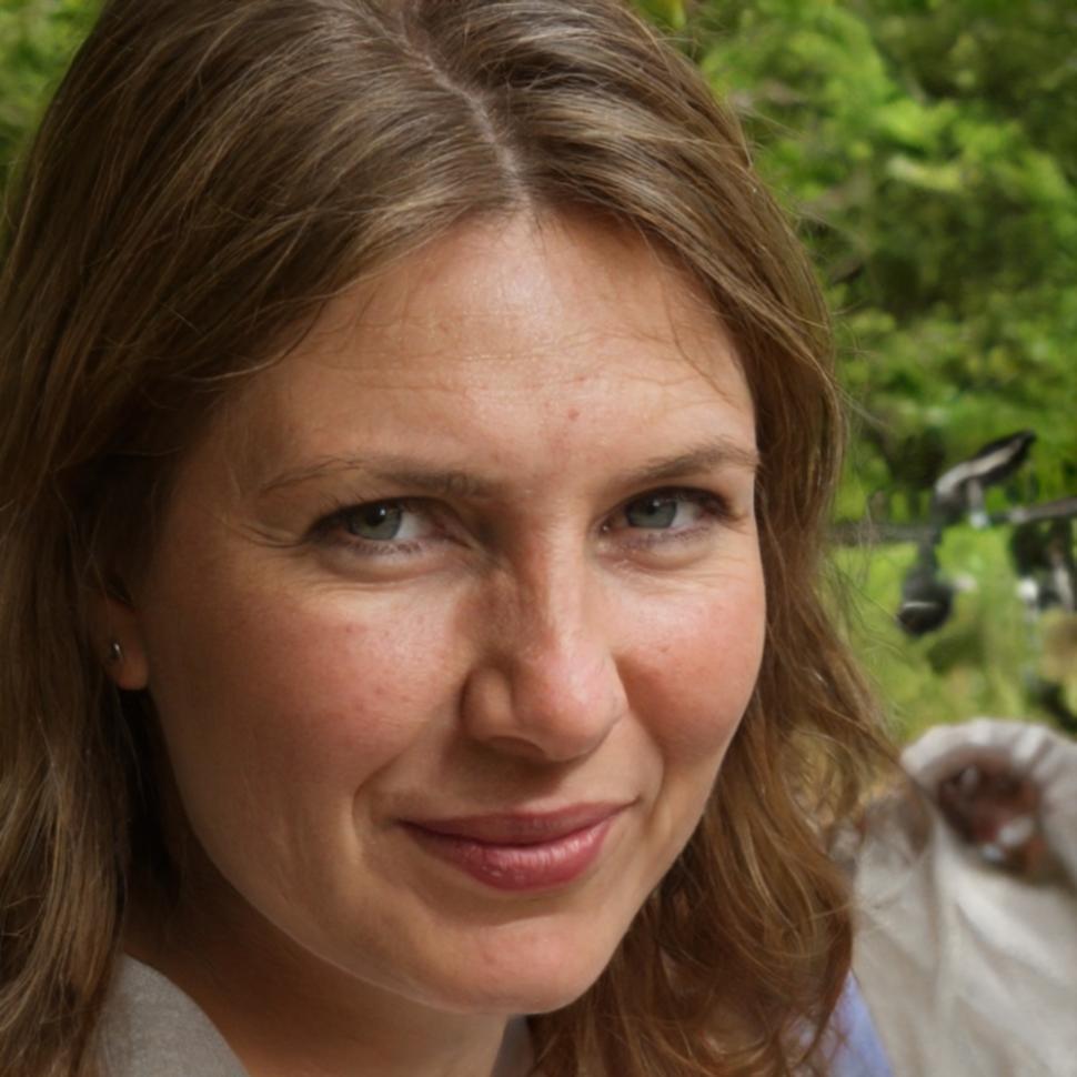 Studentin plant Haushaltsaufgaben mit ihrem neuen System